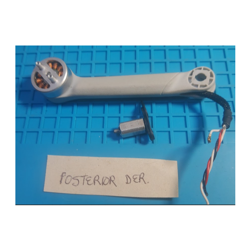 Brazo posterior derecho DJI Mini 3 Pro con motor (original usado)