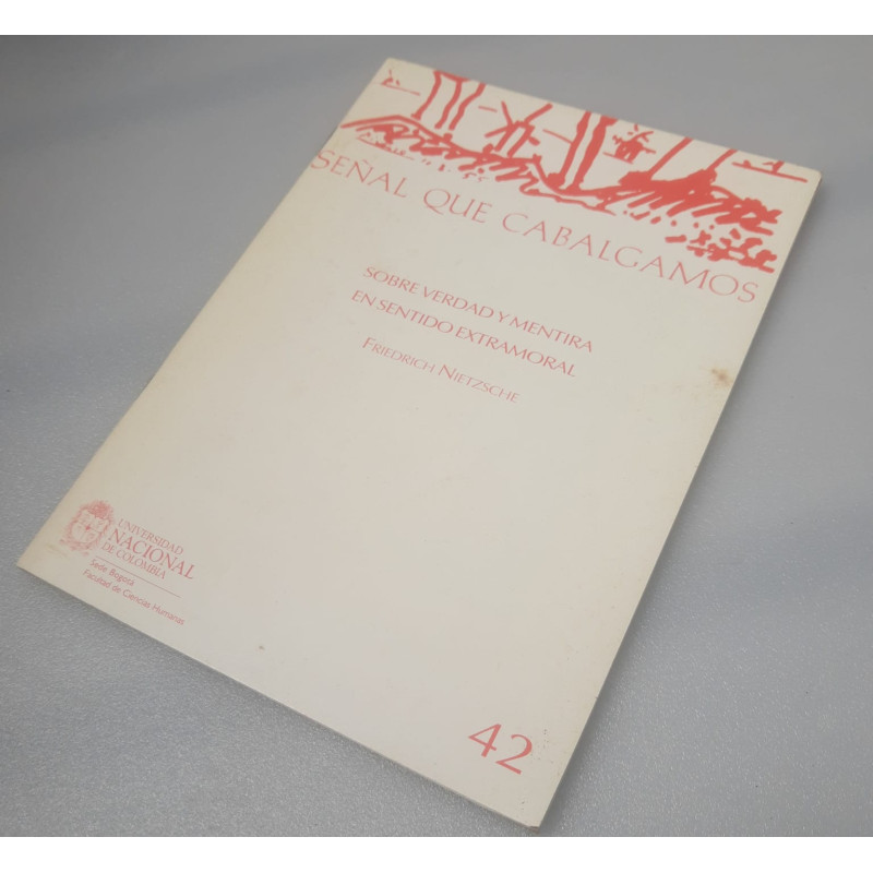 Sobre verdad y mentira en sentido extramoral Nietzsche libro usado