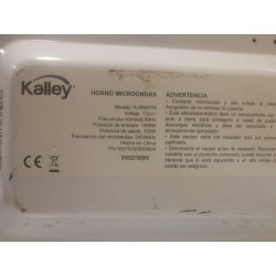 Microondas Kalley K-MW07N 20 Litros Recuperado