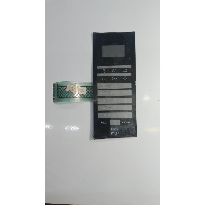 Membrana Teclado Microondas General Electric JES70G Recuperada