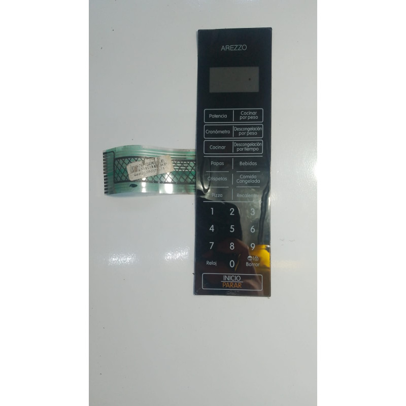Membrana Teclado Microondas AR HM 0.7 ME INOX Usada