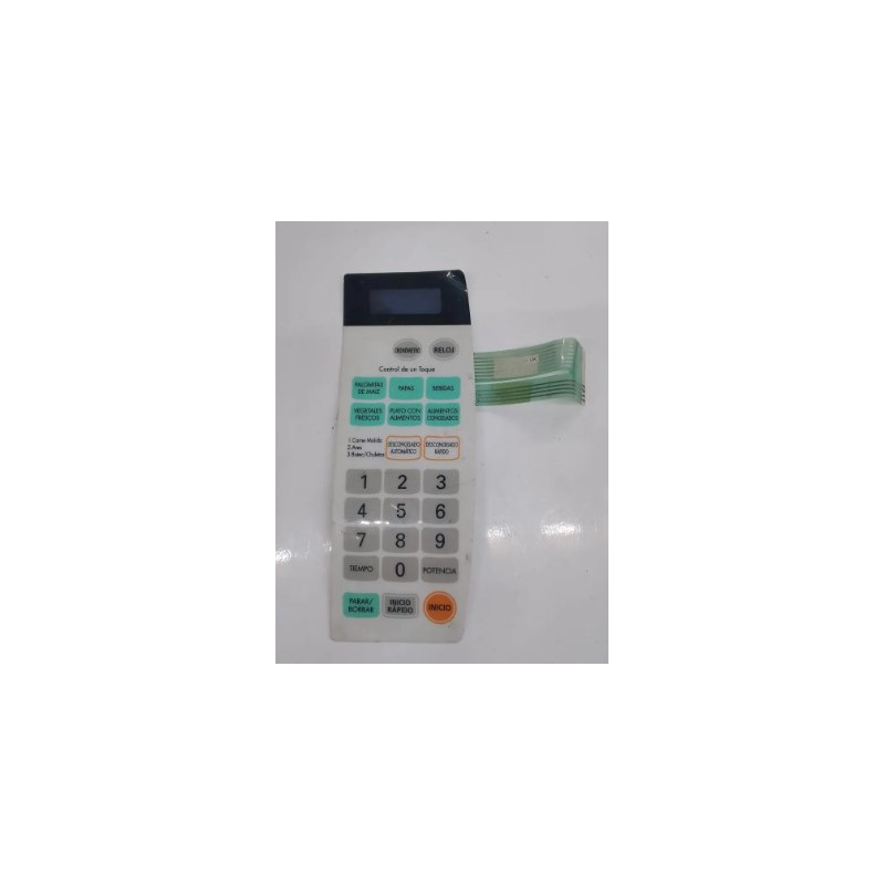 Membrana/panel Frontal Microondas LG Recuperado