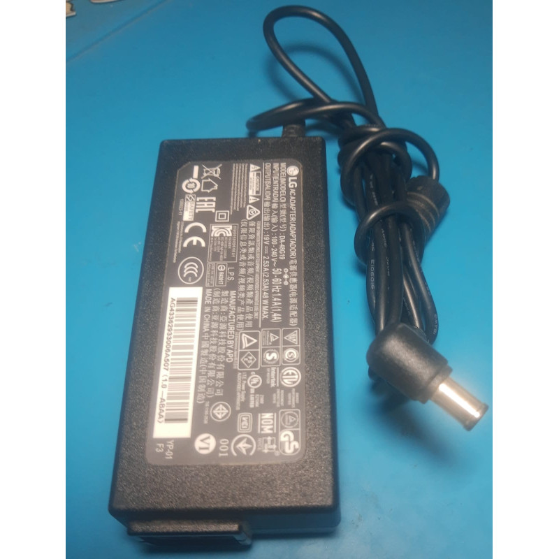 Cargador para Portátil LG 19V 2.53A DA-48G19 – Adaptador de Corriente